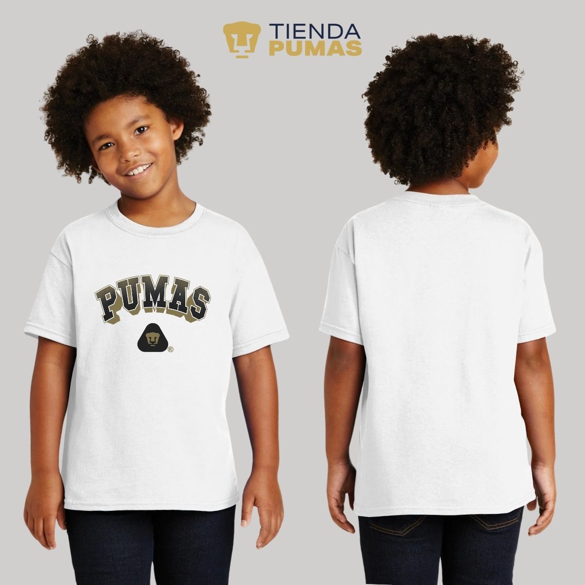 Playera Niños Pumas UNAM Pumas 3D