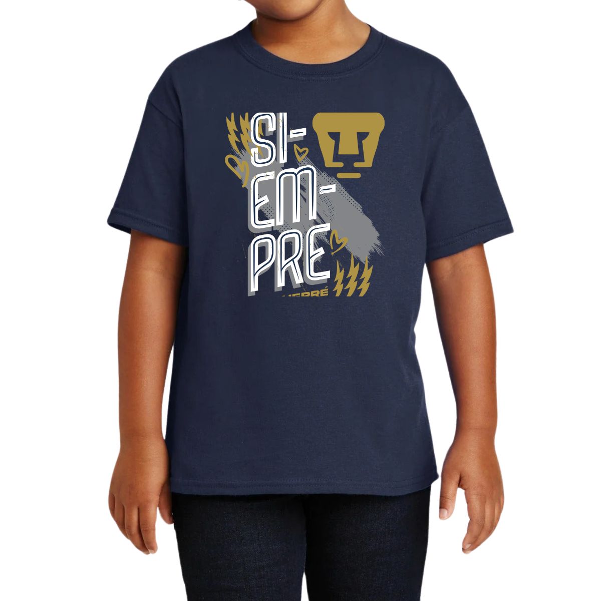 Playera Niños Pumas UNAM Siempre te querré