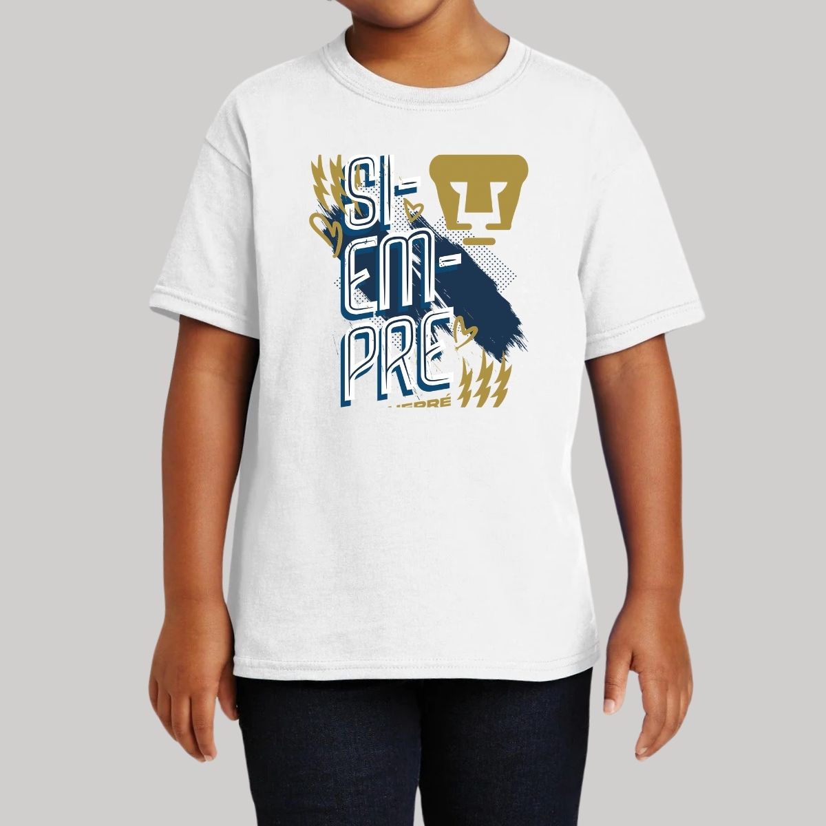 Playera Niños Pumas UNAM Siempre te querré