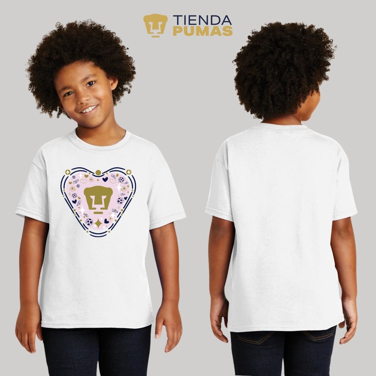 Playera Niños Pumas UNAM Mi pasión