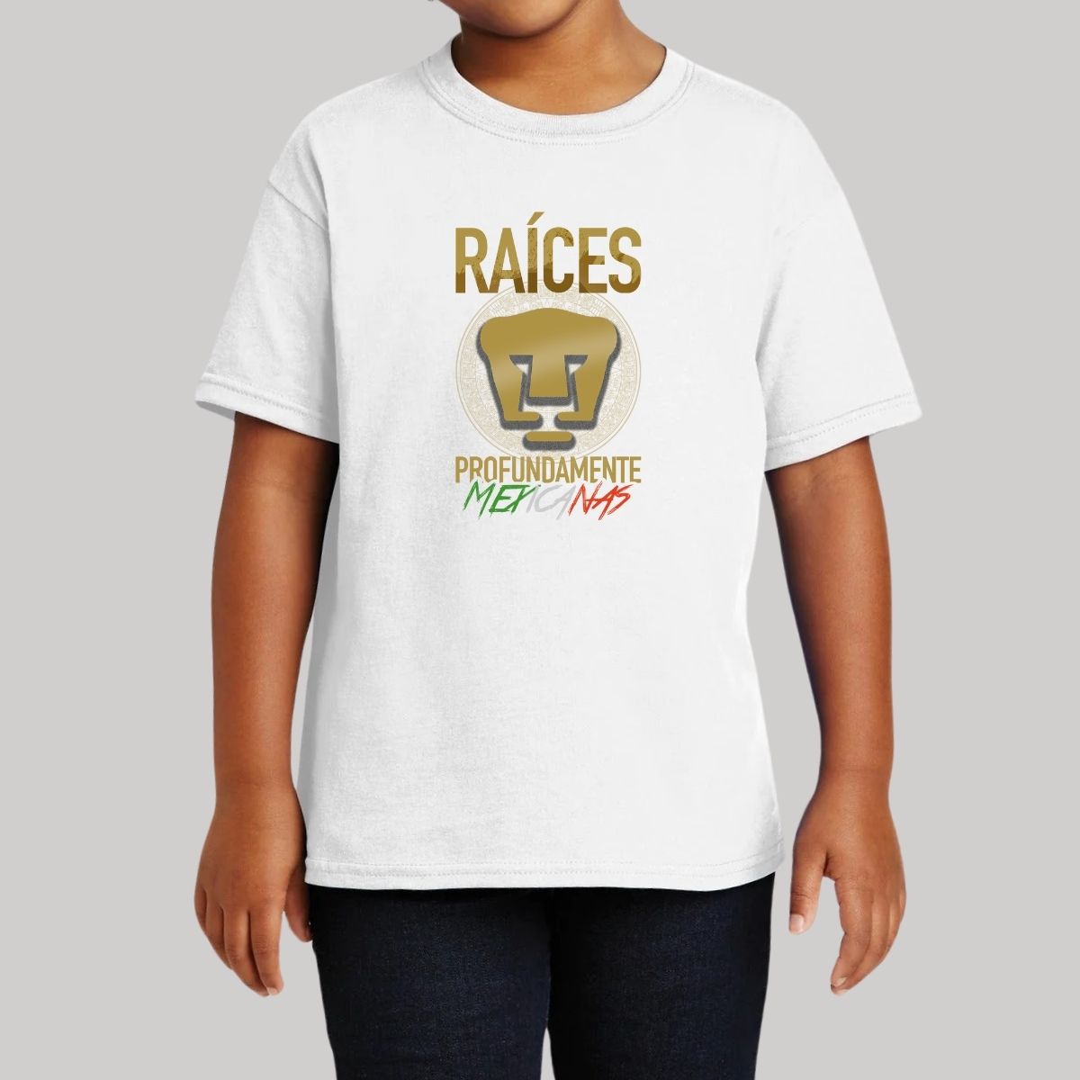 Playera Niños Pumas UNAM Raíces