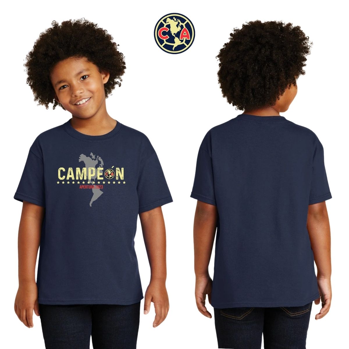 Playera Niños América Campeón AP 2023