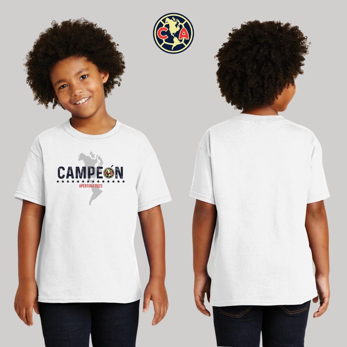 Playera Niños América Campeón AP 2023