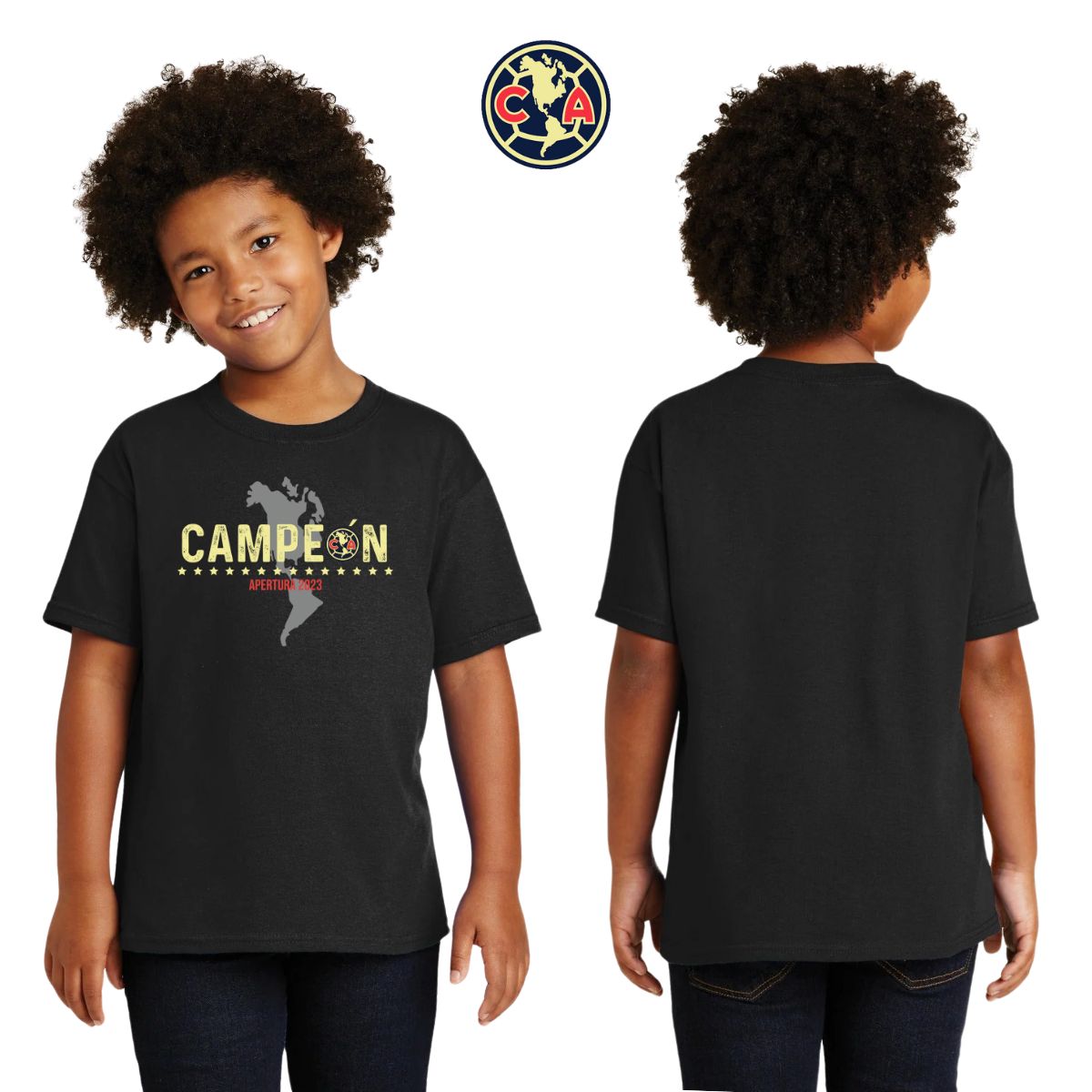 Playera Niños América Campeón AP 2023