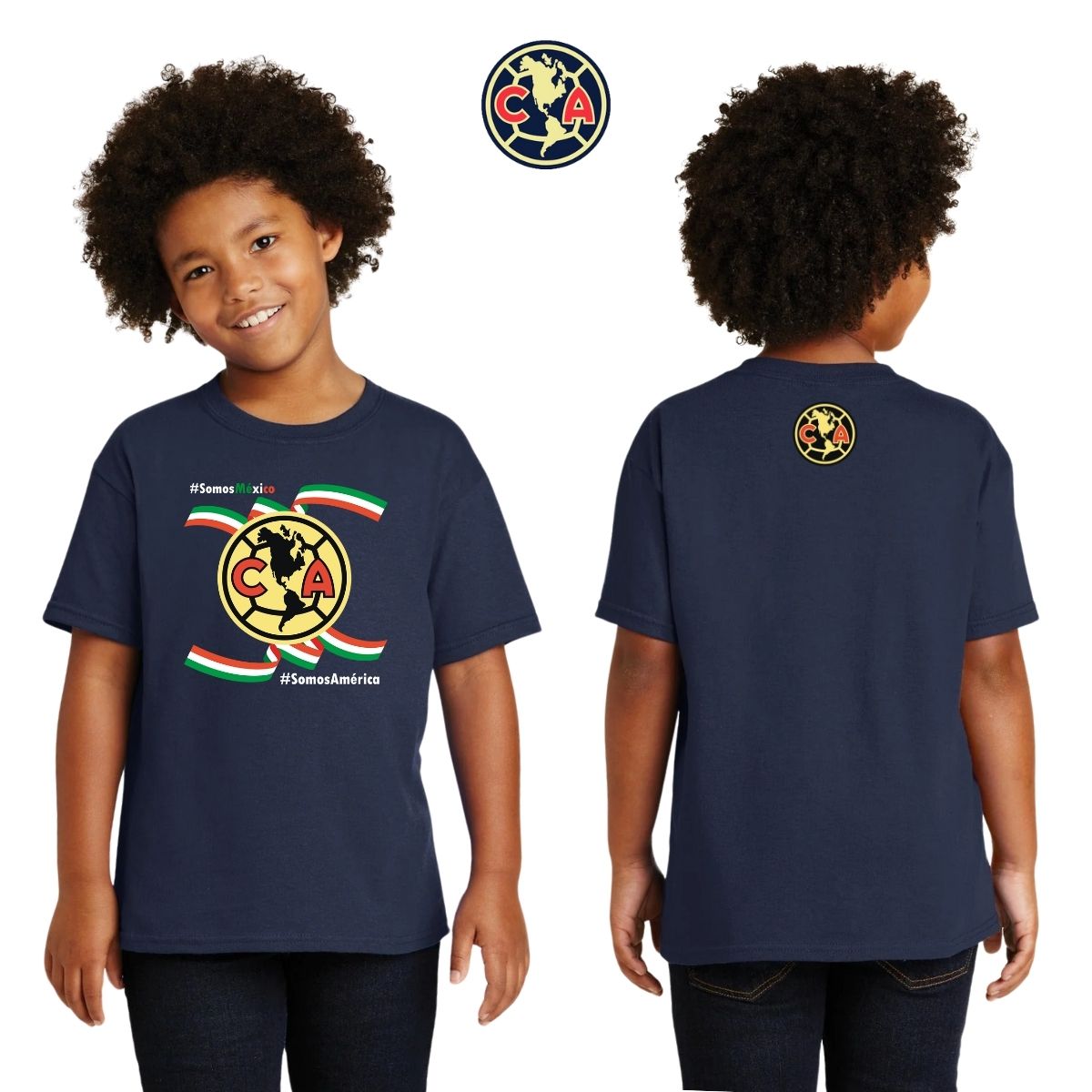 Playera Niños América Independencia México