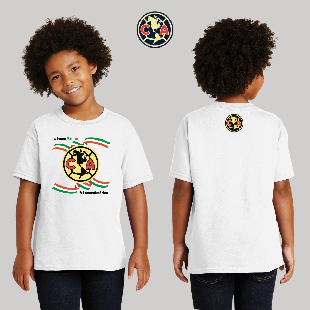 Playera Niños América Independencia México