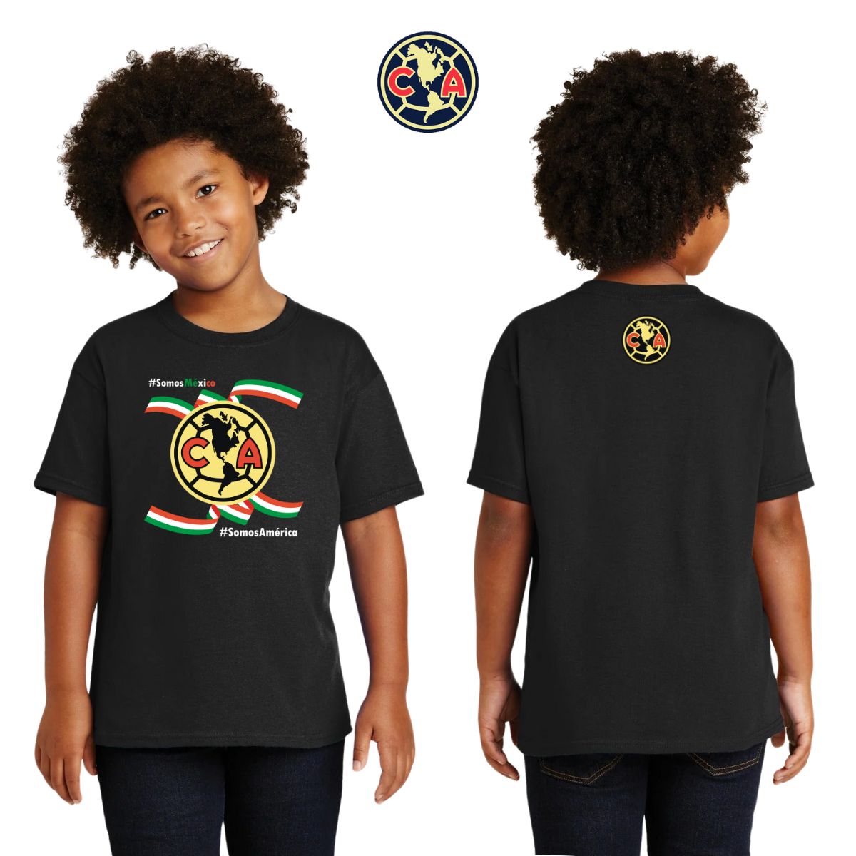 Playera Niños América Independencia México