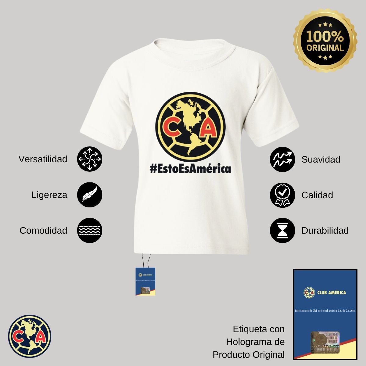 Playera Niños América Esto es América