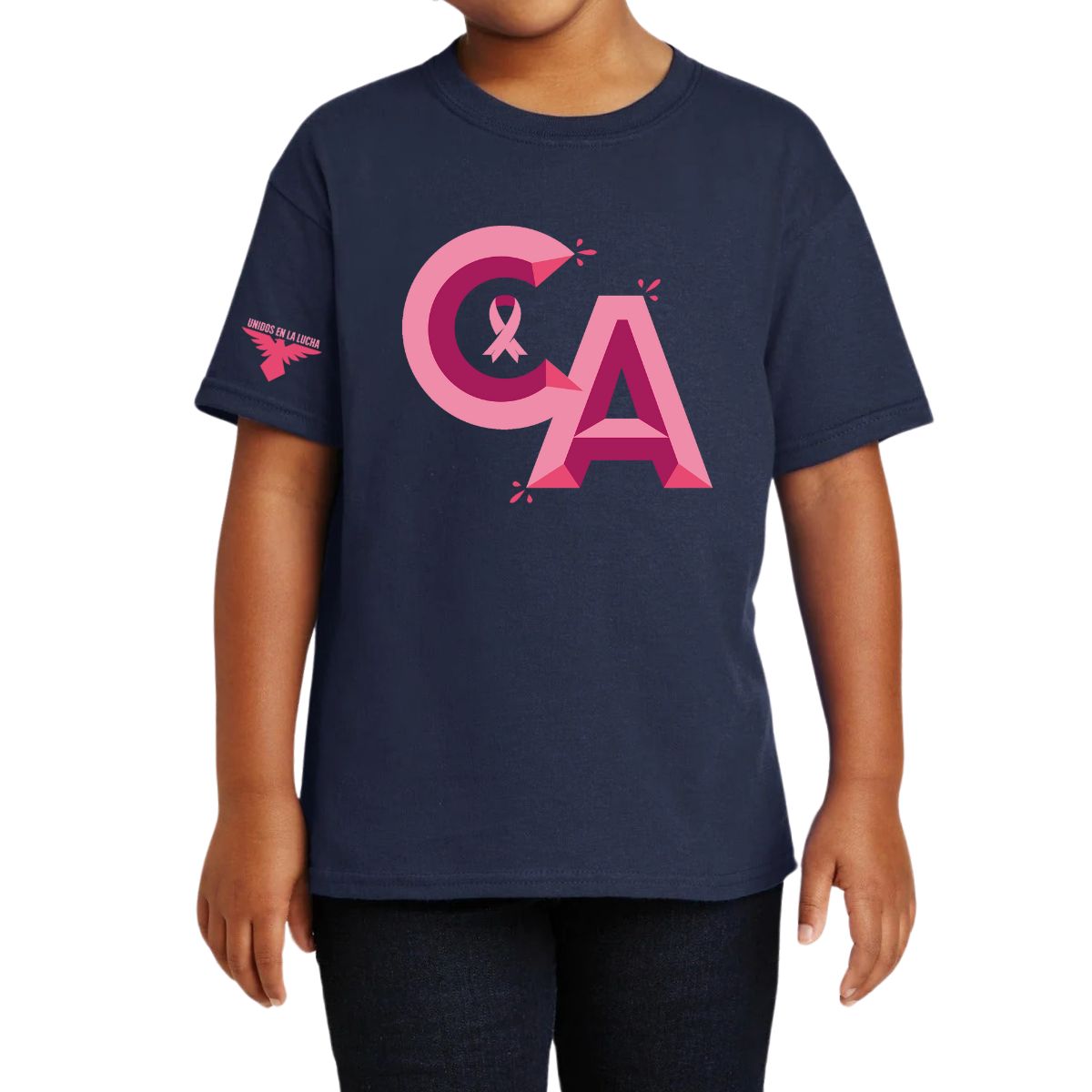 Playera Niños América Mes Rosa