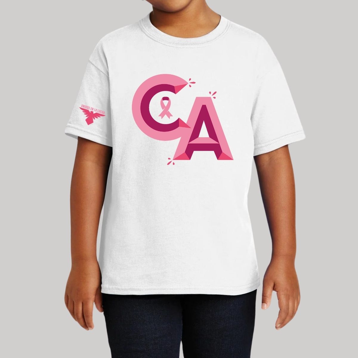 Playera Niños América Mes Rosa