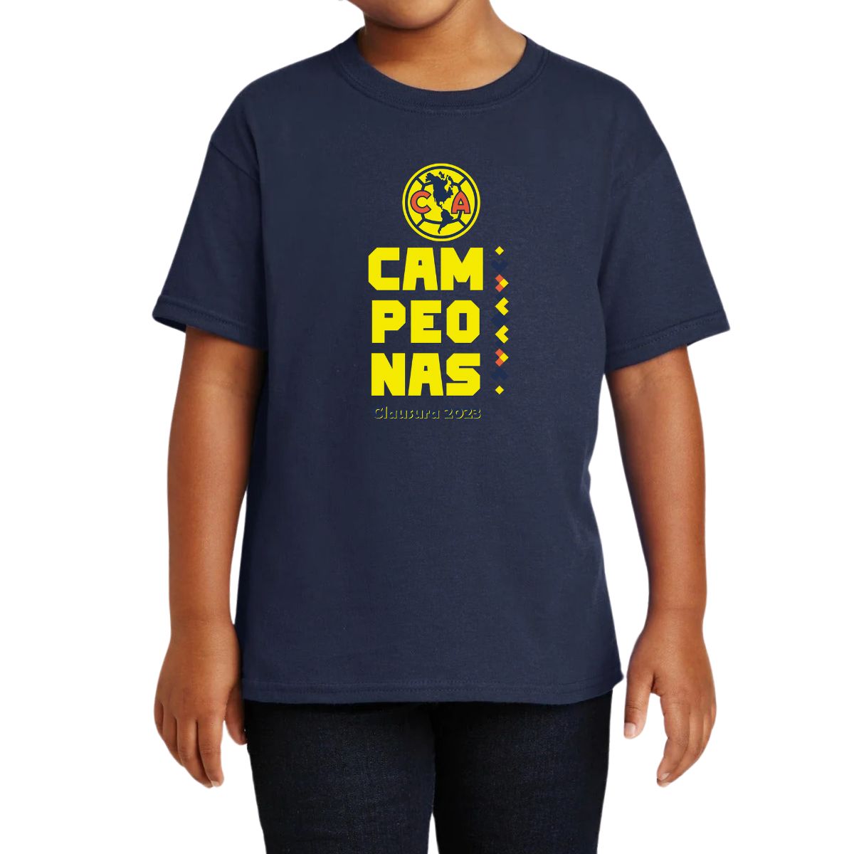 Playera Niños América Campeonas Cl 2023