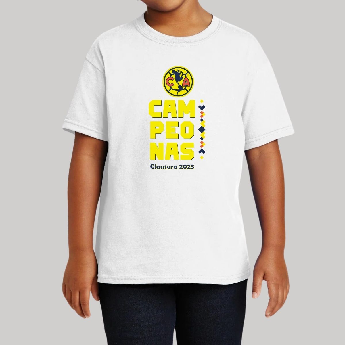 Playera Niños América Campeonas Cl 2023