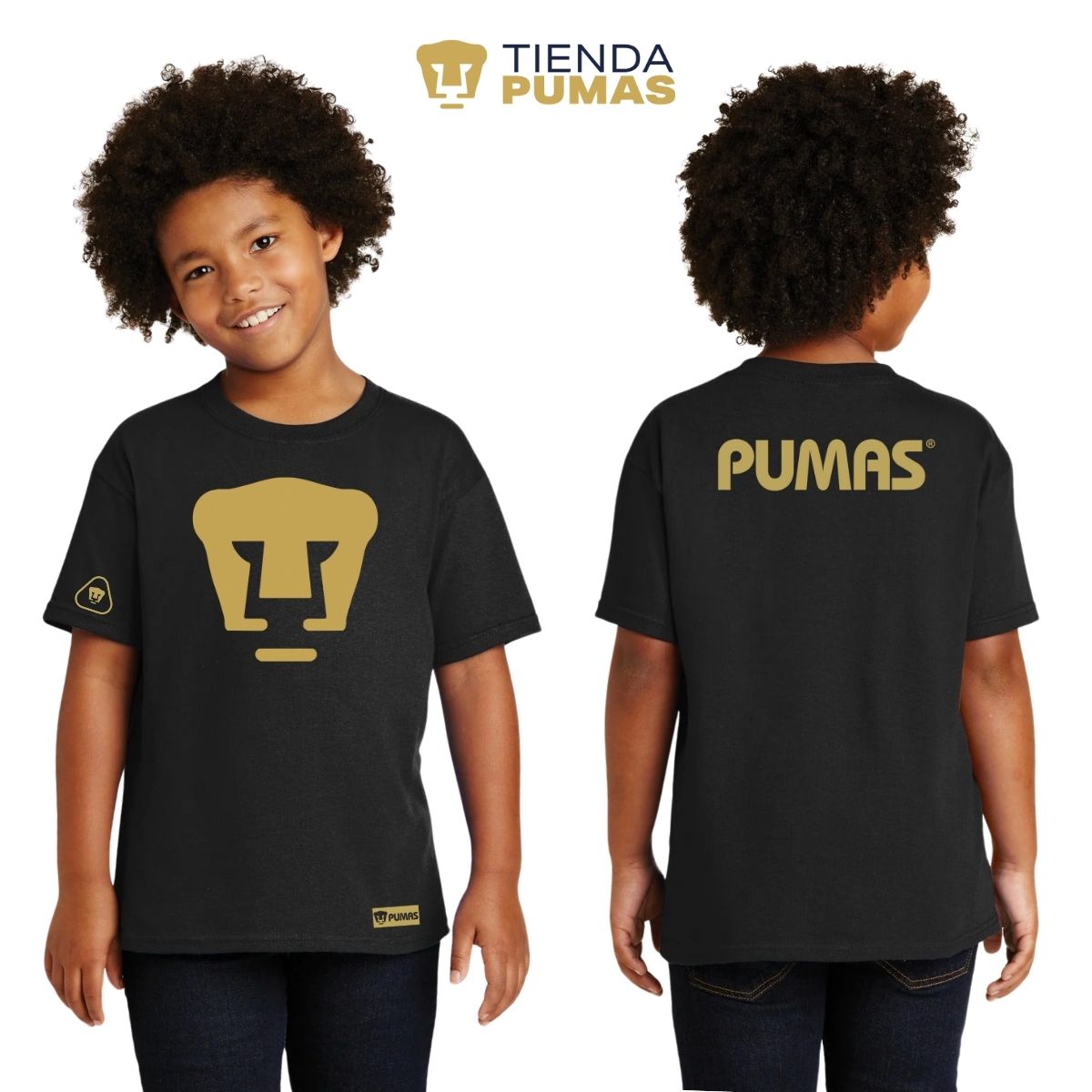 Jersey Niños Pumas UNAM Logo Emblema Vinil