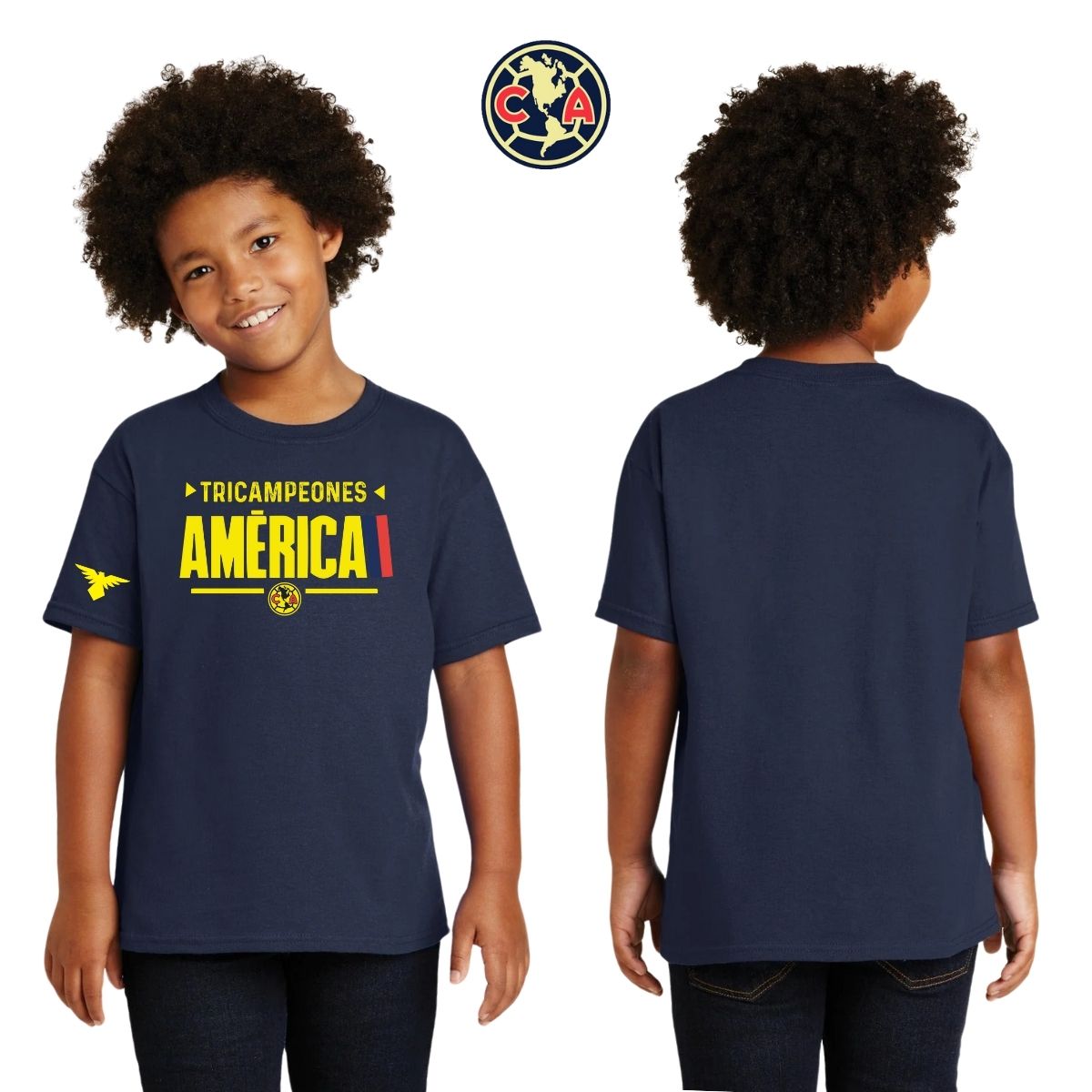 Playera Niños América Tricampeón