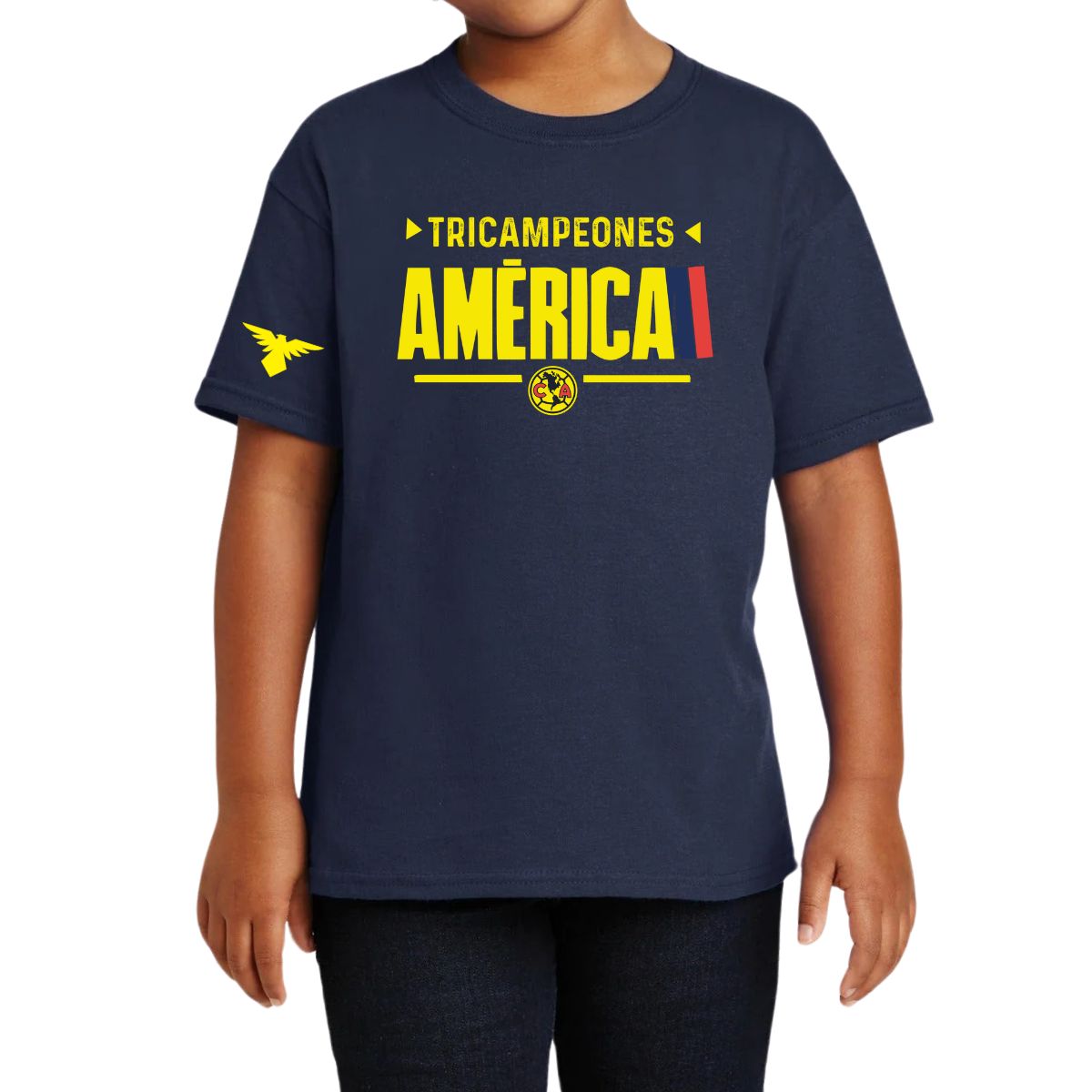 Playera Niños América Tricampeón