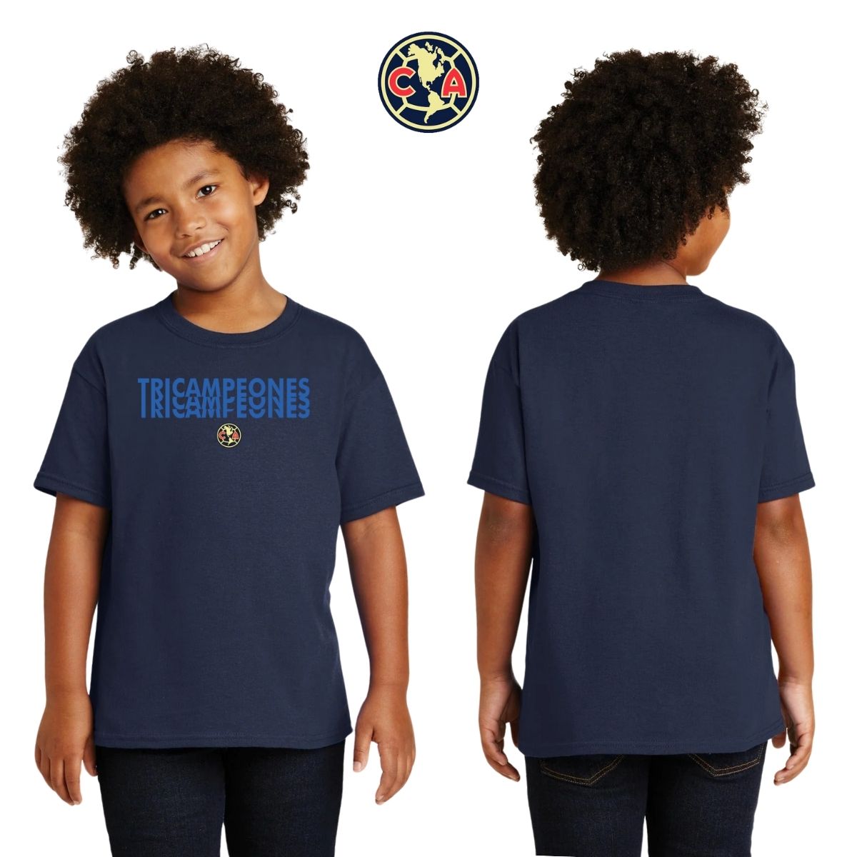 Playera Niños América Tricampeones