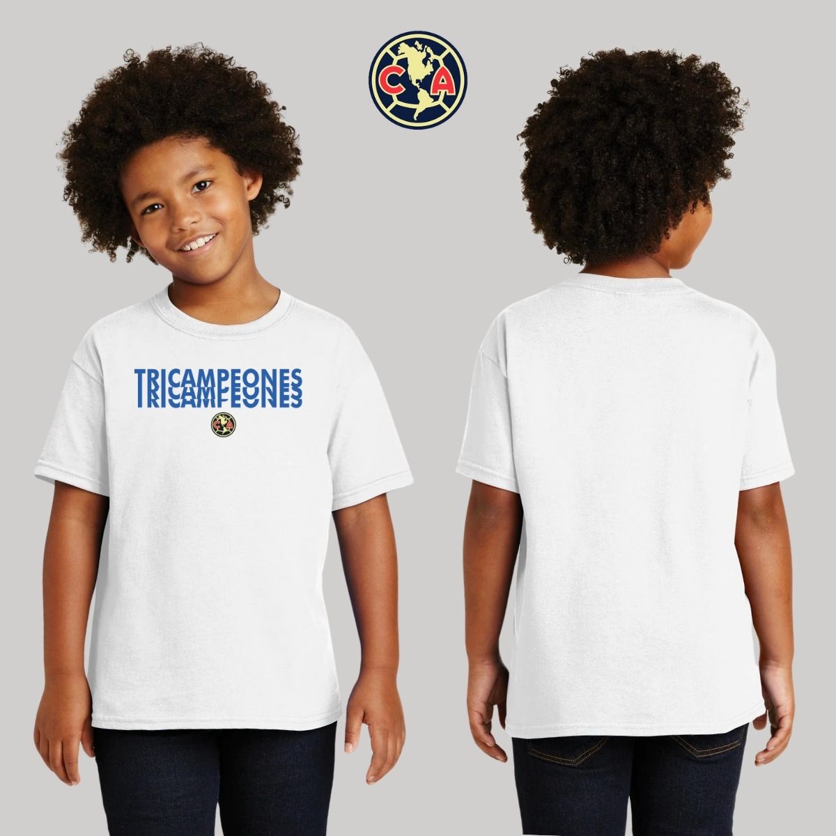 Playera Niños América Tricampeones