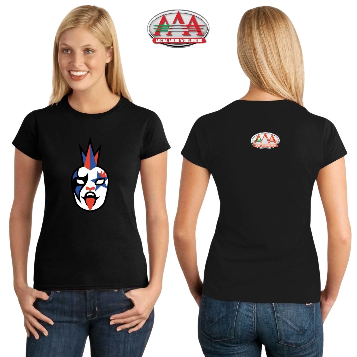 Playera Mujer Lucha Libre AAA Psycho Clown Emoji – PM SHOP