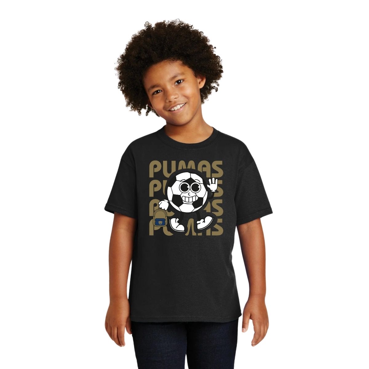Playera Niño Niña Pumas UNAM Balón School