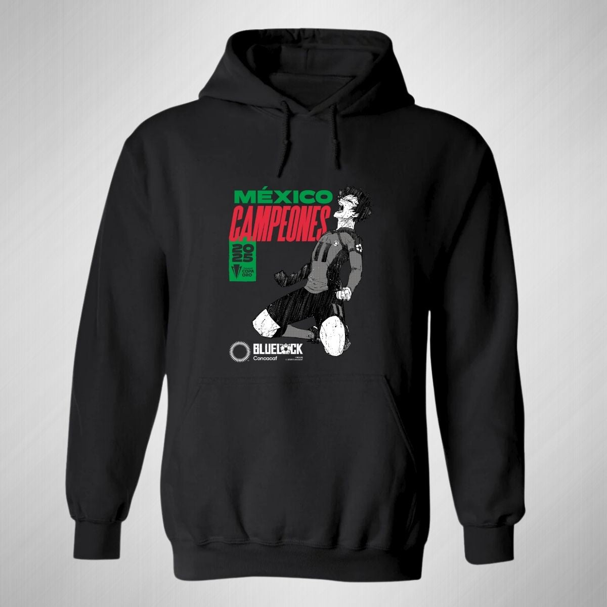 Hoodie Mujer Bluelock México Campeón CONCACAF 2025