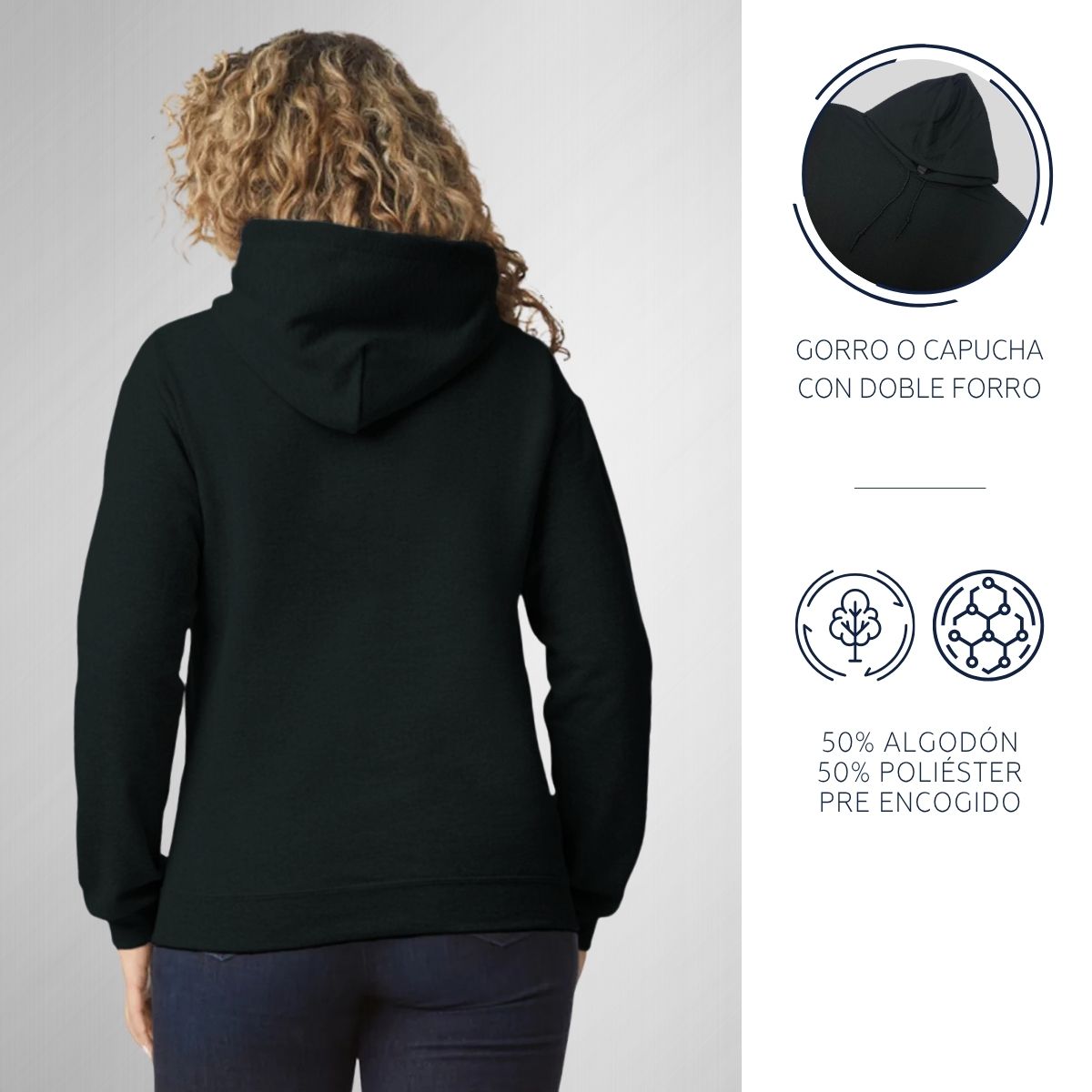 Hoodie Mujer Bluelock México Campeón CONCACAF 2025