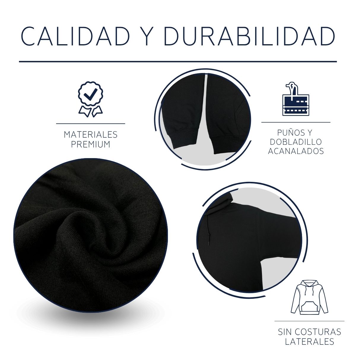 Hoodie Mujer Bluelock México Campeón CONCACAF 2025