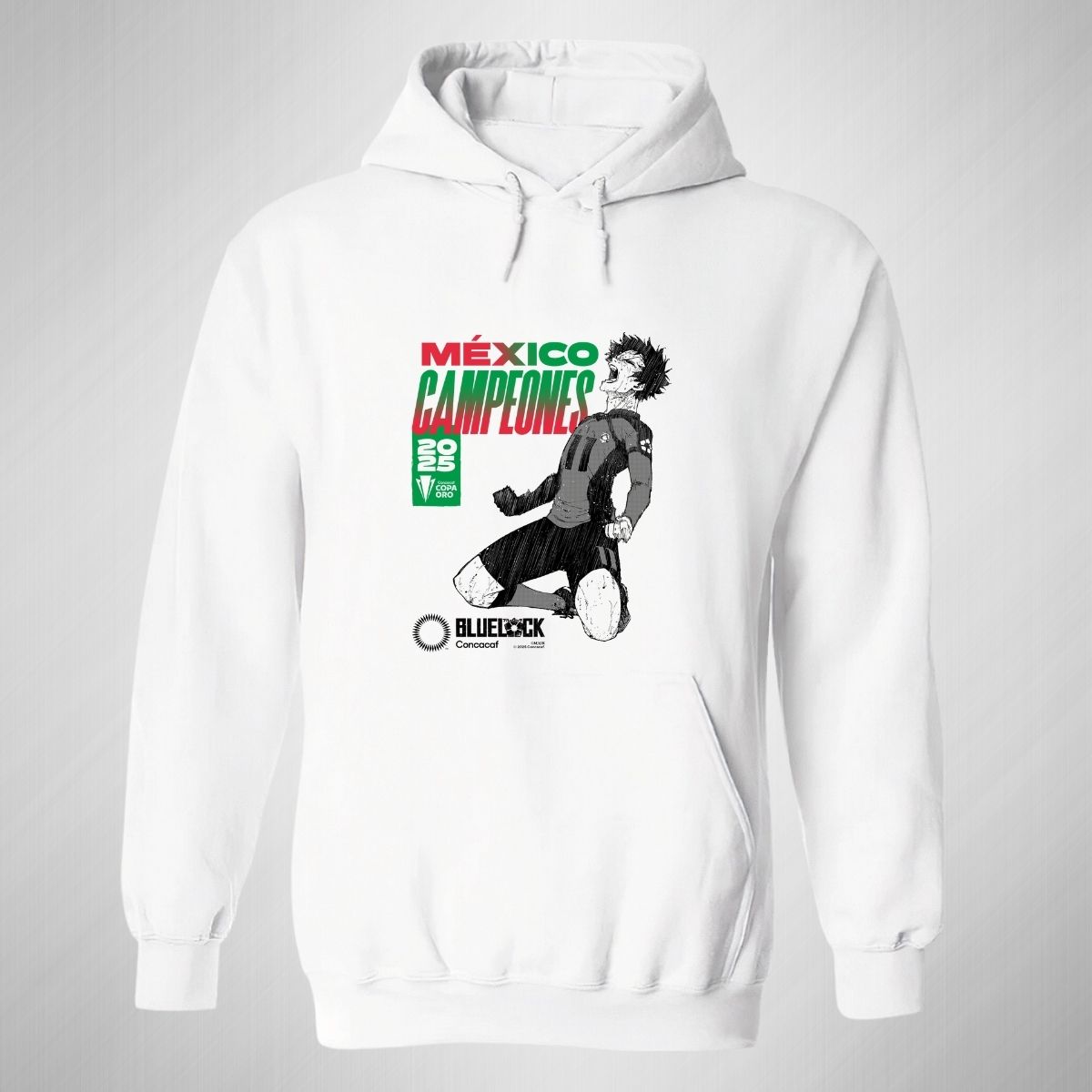 Hoodie Mujer Bluelock México Campeón CONCACAF 2025