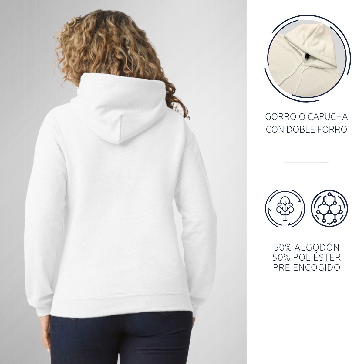Hoodie Mujer Bluelock México Campeón CONCACAF 2025