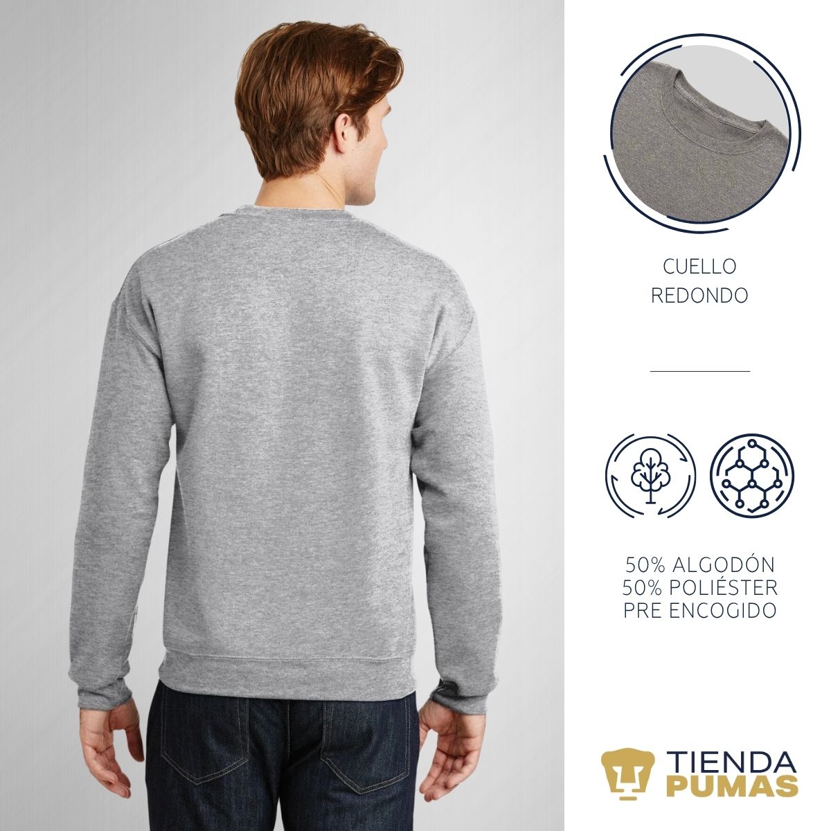 Sudadera Hombre Pumas UNAM Abuelo