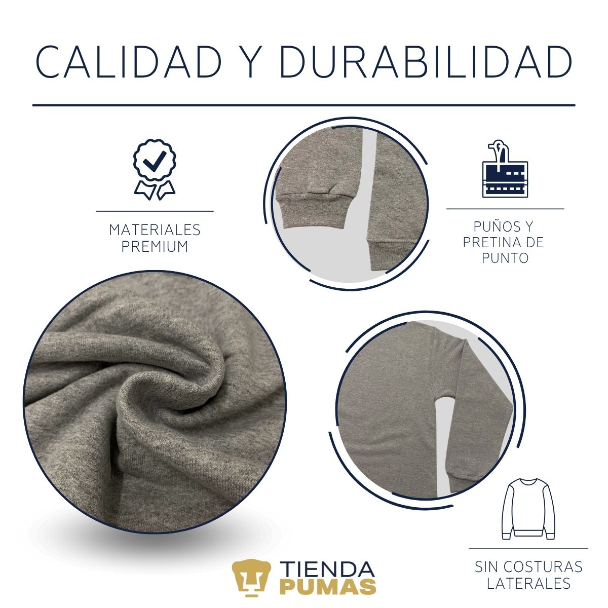 Sudadera Hombre Pumas UNAM Abuelo