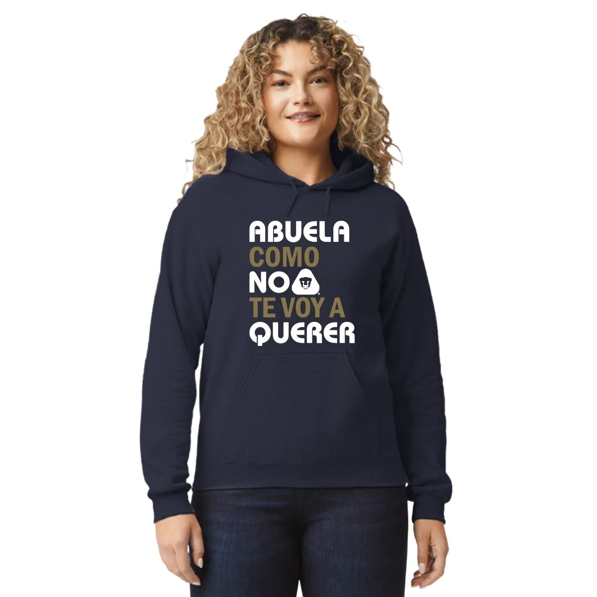 Sudadera Mujer Hoodie Pumas UNAM Abuela A Querer