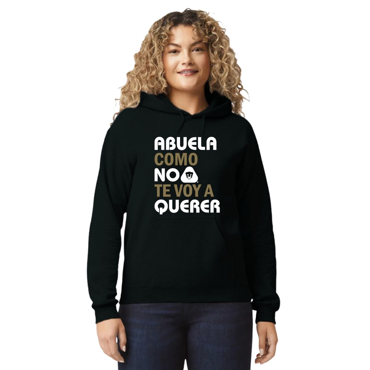 Sudadera Mujer Hoodie Pumas UNAM Abuela A Querer
