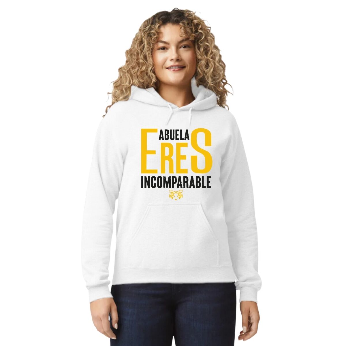 Sudadera Mujer Hoodie Tigres UANL Incomparable abuela