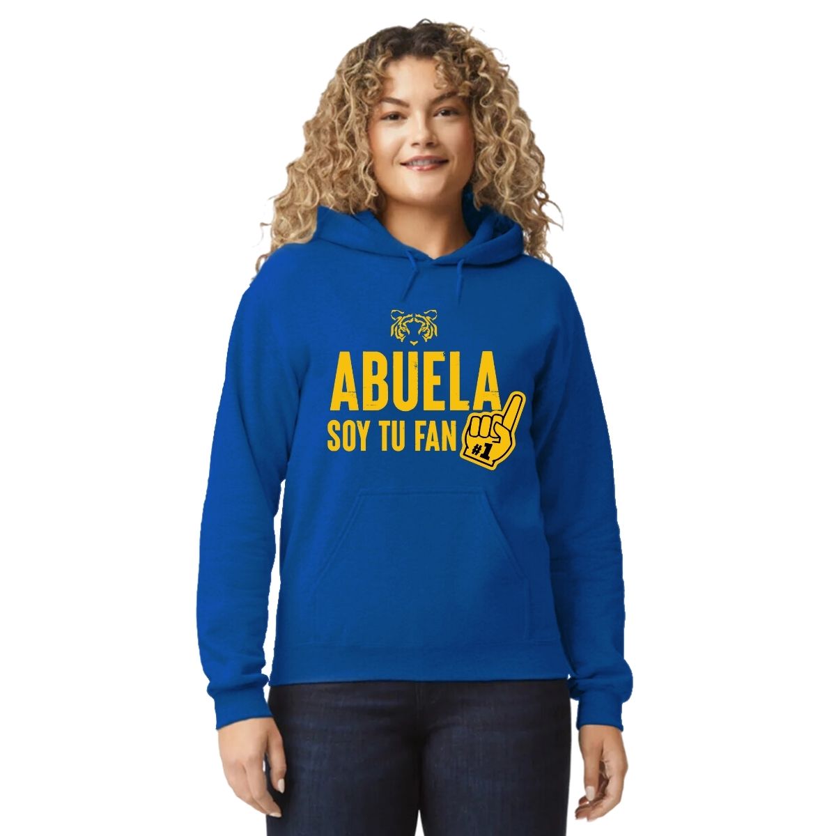 Sudadera Mujer Hoodie Tigres UANL Abuela soy fan