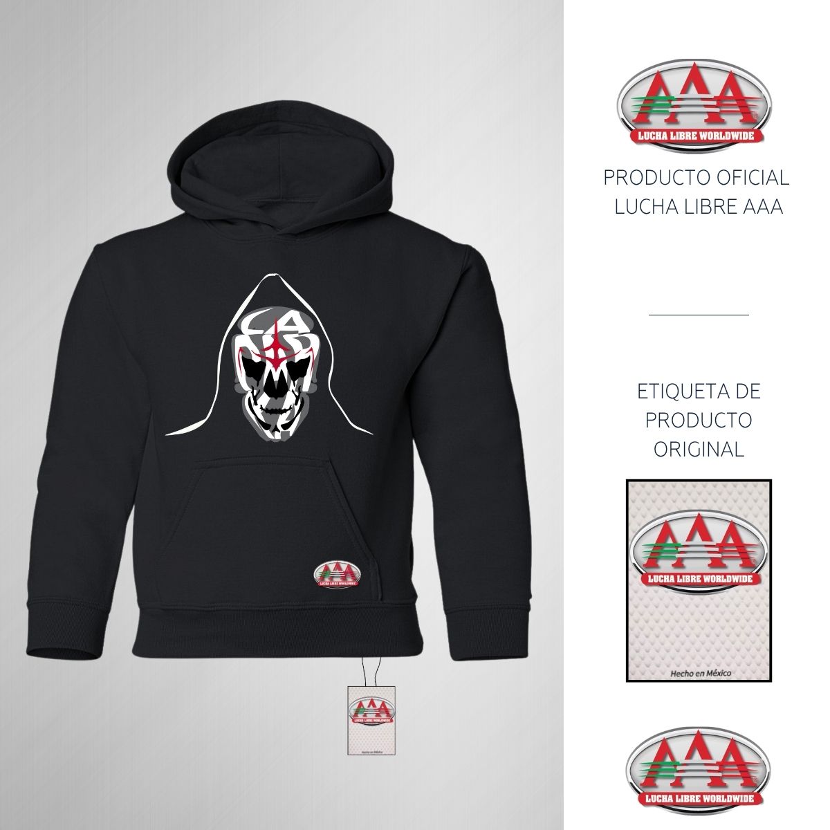 Sudadera Niños Hoodie Lucha Libre AAA La Parka 1 Fan