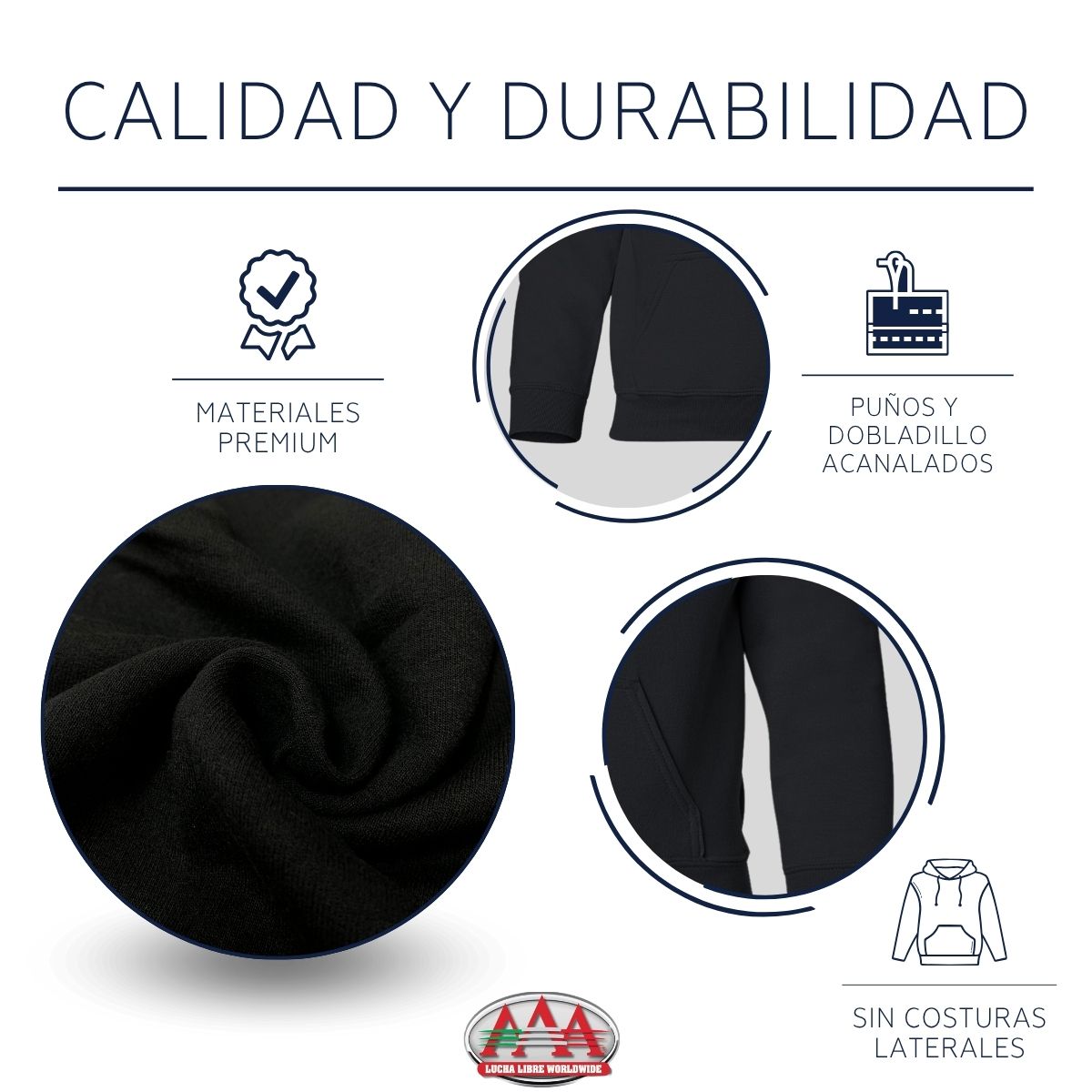 Sudadera Niños Hoodie Lucha Libre AAA La Parka 1 Fan