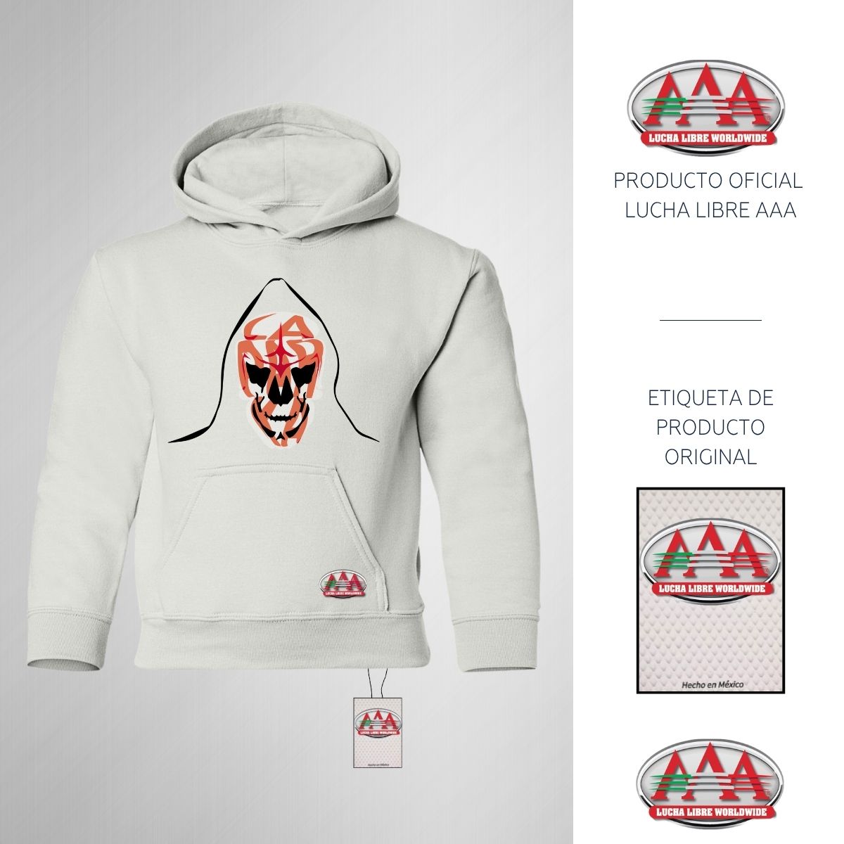 Sudadera Niños Hoodie Lucha Libre AAA La Parka 1 Fan