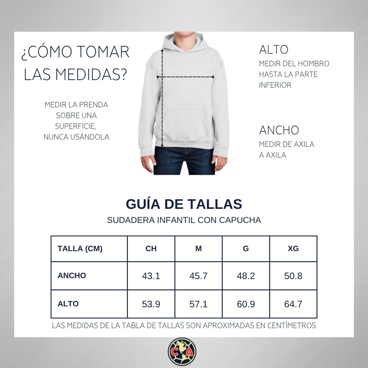 Sudadera Niños Hoodie América Independencia México 2