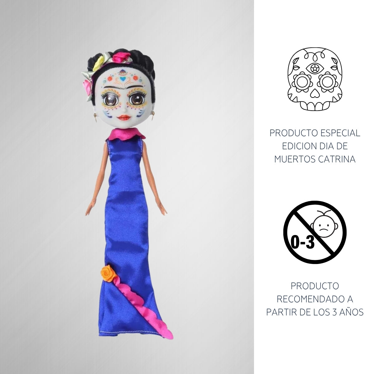 Frida De Mis Amores - Frida Especial Catrina Con Dos Mascotas