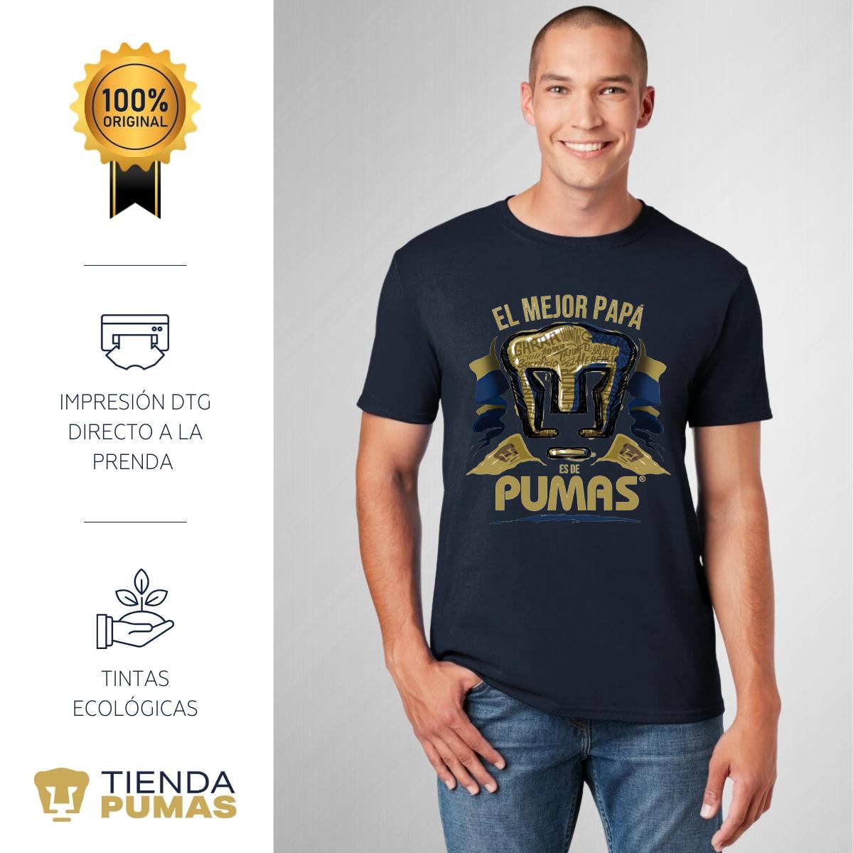 Playera El Mejor Papá Pumas