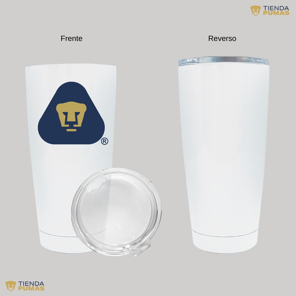 Termo 20 Oz Pumas UNAM Logo Triángulo