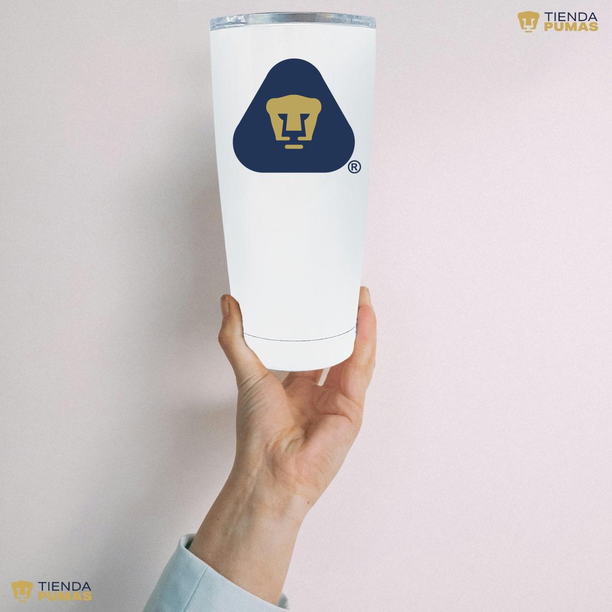 Termo 20 Oz Pumas UNAM Logo Triángulo