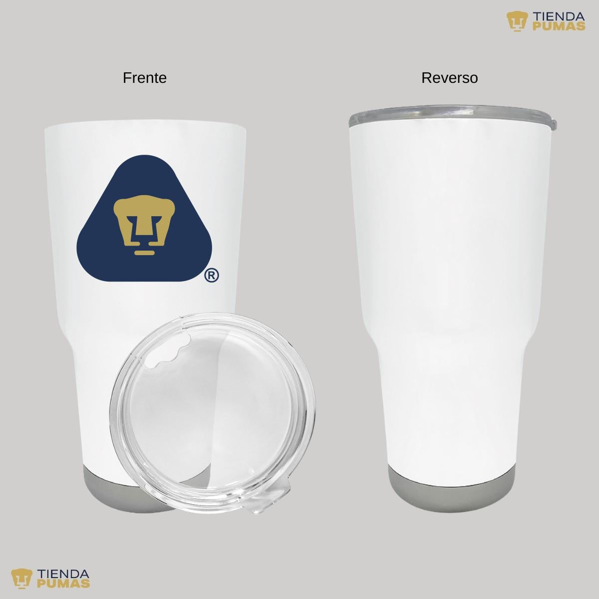 Termo 30 Oz Pumas UNAM Logo Triángulo