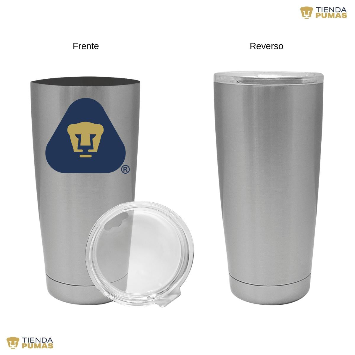 Termo 20 Oz Pumas UNAM Logo Triángulo