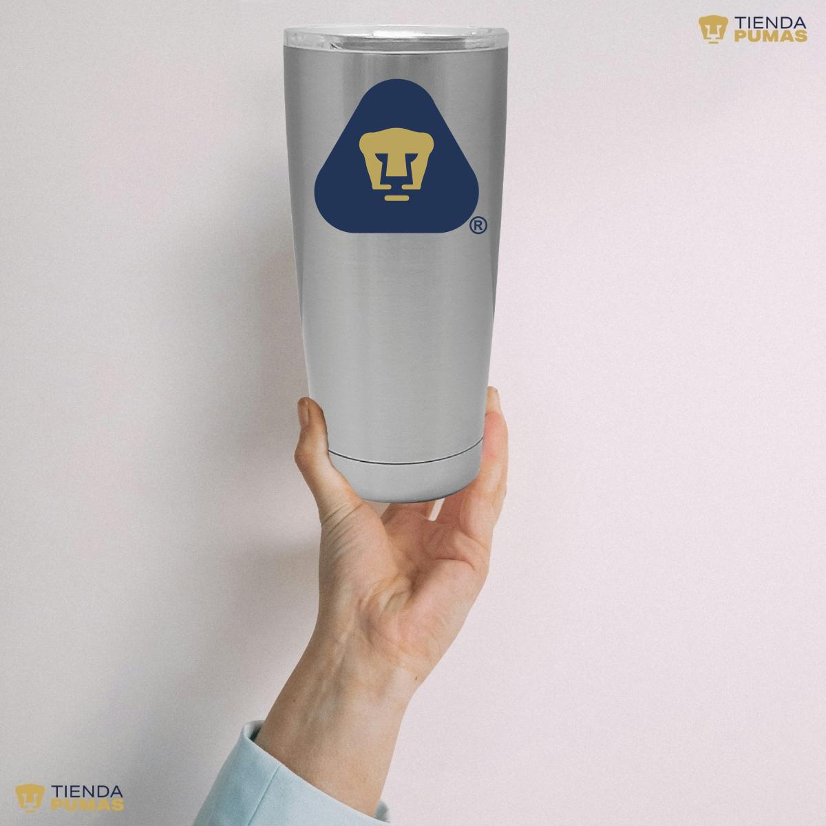 Termo 20 Oz Pumas UNAM Logo Triángulo