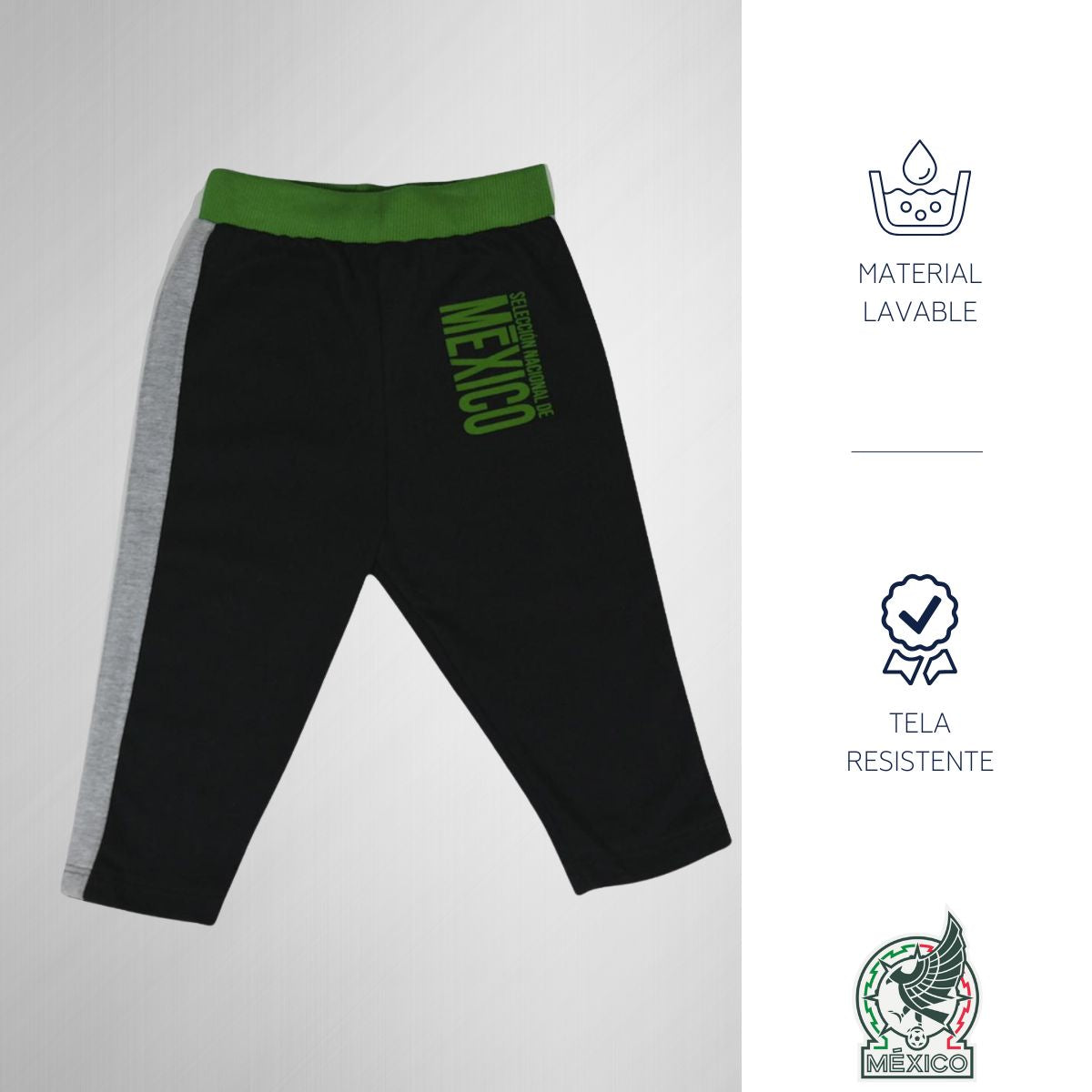 Conjunto Pants Sudadera Bebé Niño Selección Nacional México