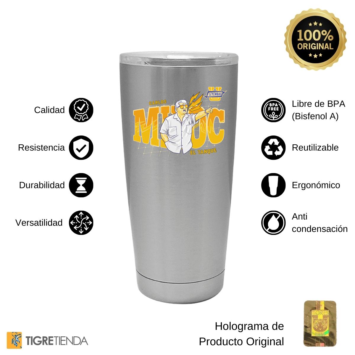 Termo 20 Oz Tigres UANL Miloc