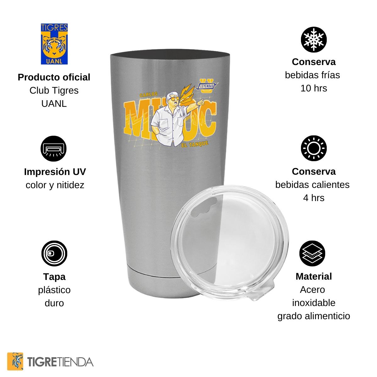 Termo 20 Oz Tigres UANL Miloc