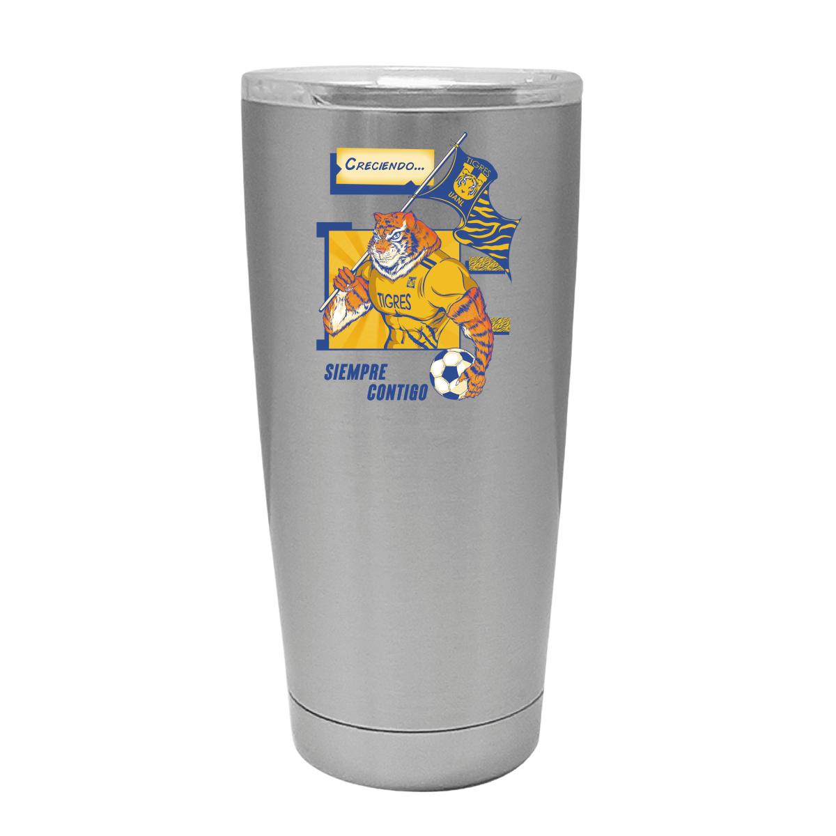 Termo 20 Oz Tigres UANL Creciendo Siempre