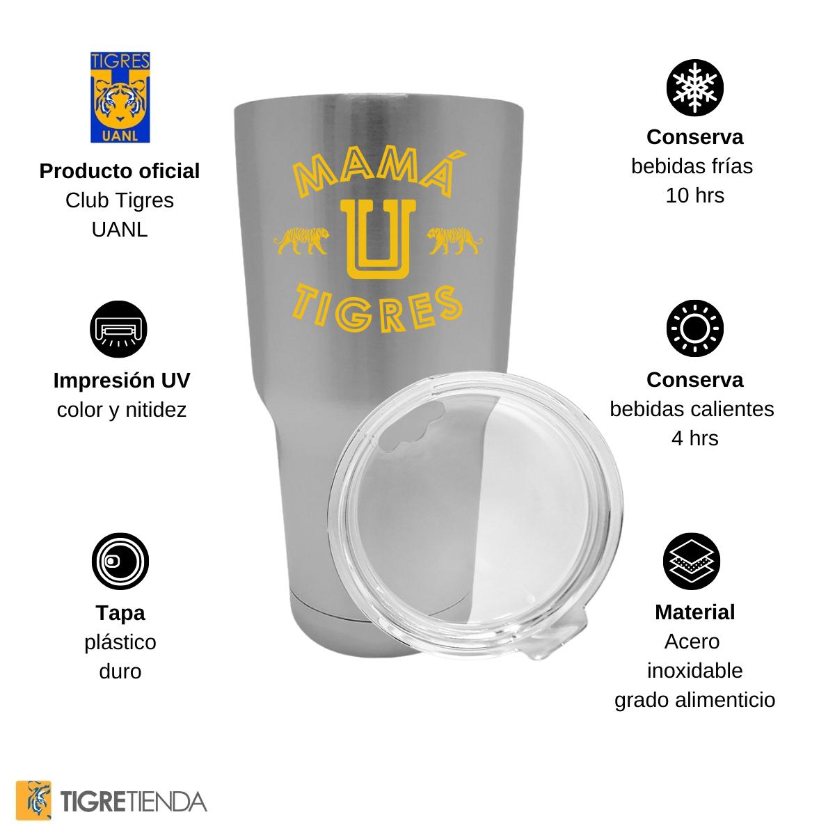 Termo 30 Oz Tigres UANL Mamá